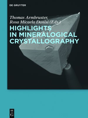 cover image of Highlights in Mineralogical Crystallography